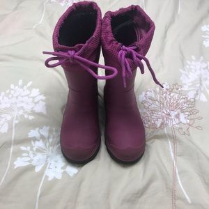 Girls winter waterproof boots